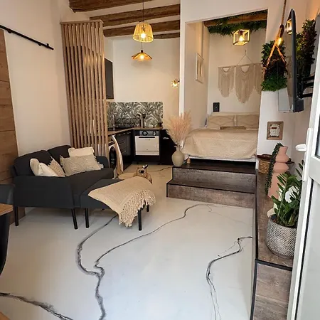 아파트 Jungle Atypique Avec Salle De Bain Grotte Cour Privee Centre 님